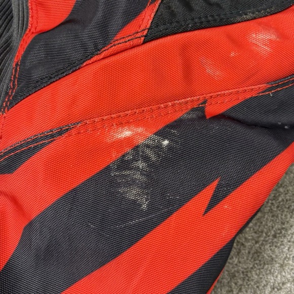 Fly Racing Kinetic Pants Mens 34 Red Black Motocross MX Off Road Polyester - Picture 15 of 16